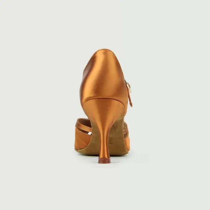 Chaussures de danse en Satin importé pour femmes, talon haut, semelle souple, Style personnalisé, nouvelle collection 2392