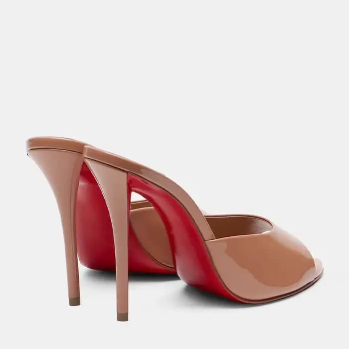 Nouvelles sandales romaines à bout ouvert et pointu pour femmes, chaussures sexy en métal, pantoufles d'extérieur, talon de 10,5 cm, Sandalias Romanas Mujer