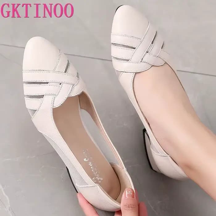 GKTINOO Sandales à bout pointu pour femme