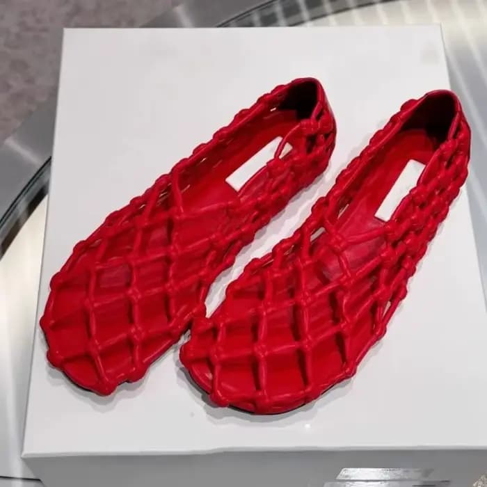 Sandales plates de luxe de marque pour femme