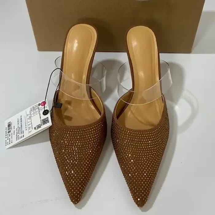 Mules à talons hauts pour femmes