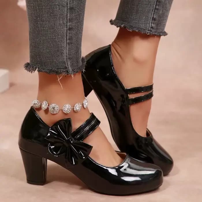 Escarpins pour femmes en cuir verni