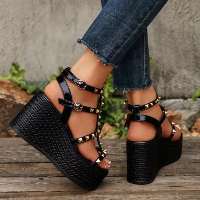 Sandales à talons hauts Rivet pour femmes
