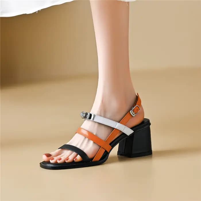 Chaussures en cuir de taille 34 à 40, MILI-MIYA