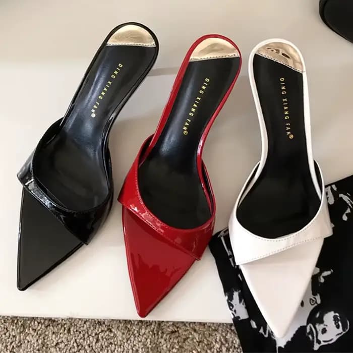 Escarpins à talons hauts pointus pour femmes