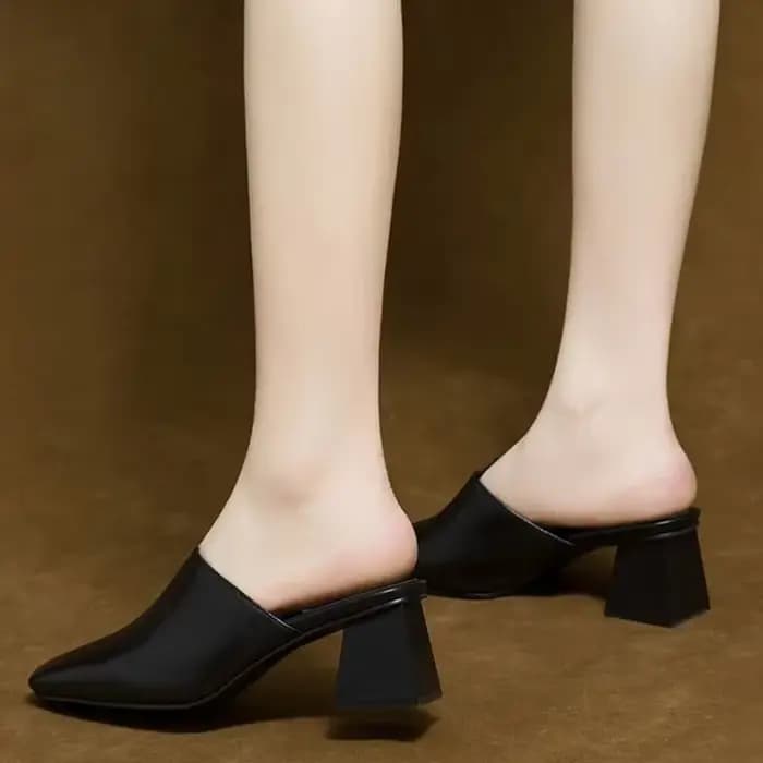 Mules à Talons Hauts de 5cm pour Femme