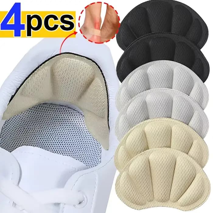 Semelles intérieures pour talons, Patch Anti-douleur, coussinets Anti-usure, soins des pieds, protection du talon, autocollant adhésif arrière, insertion de chaussures