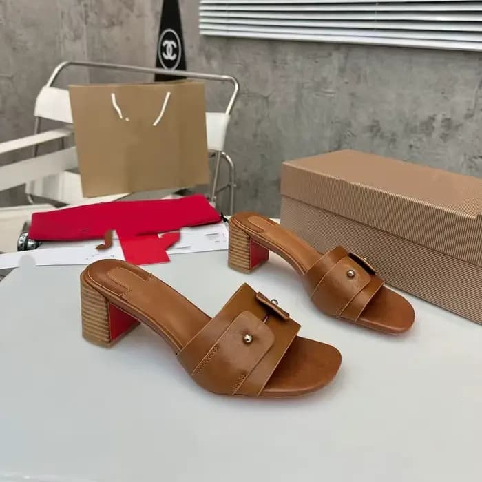 Nouvelles Sandales Décontractées à Talon Épais pour Femme