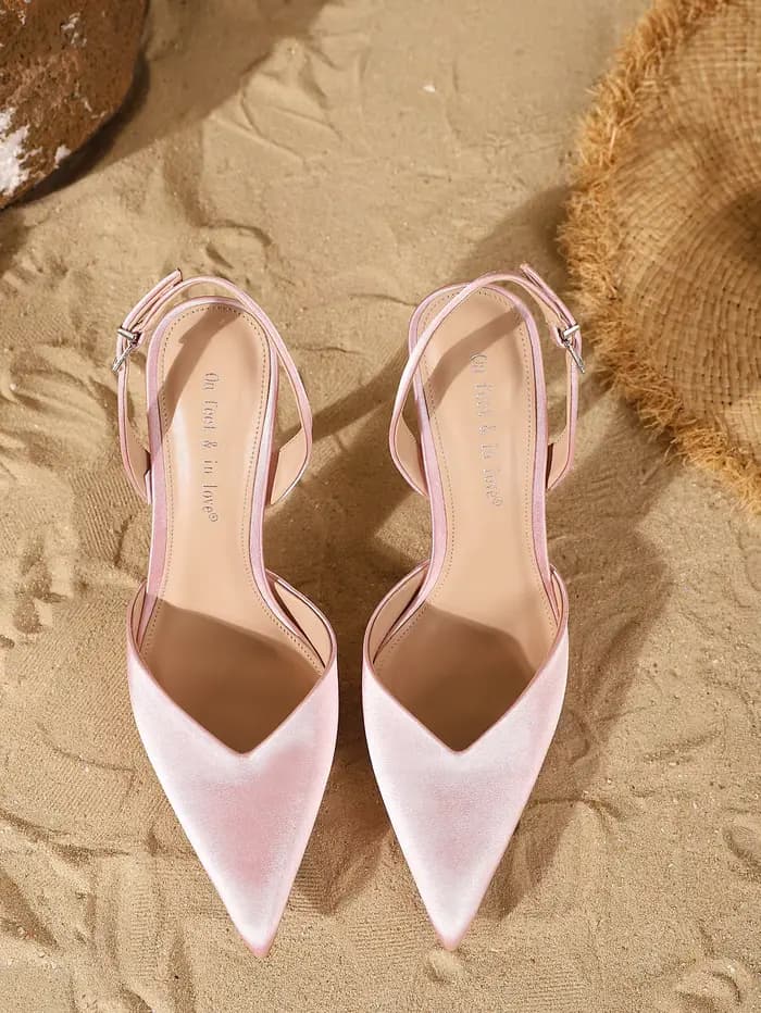 Chaussures à talons hauts pointus pour femmes