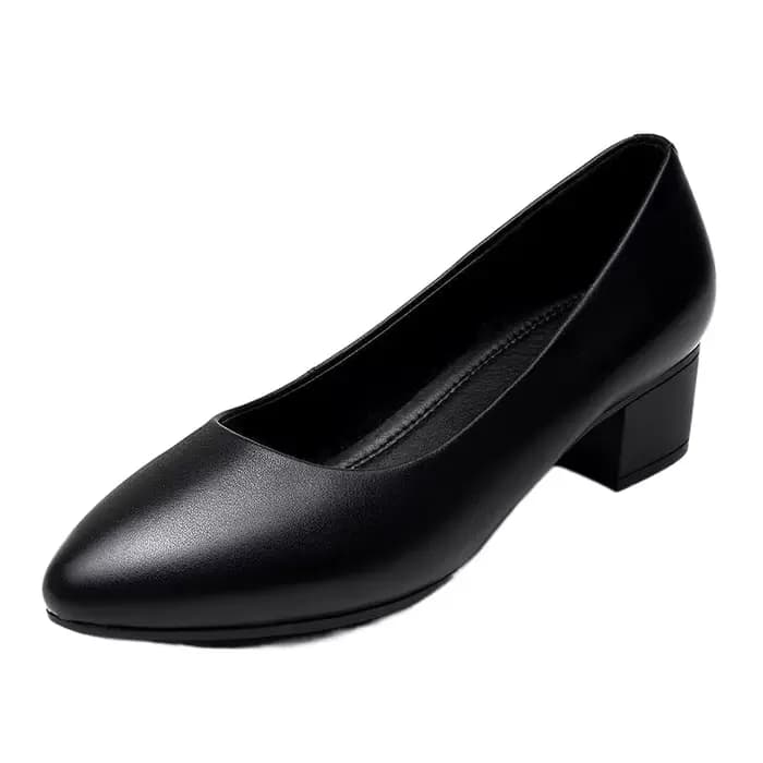 Escarpins à talons bas pour femmes