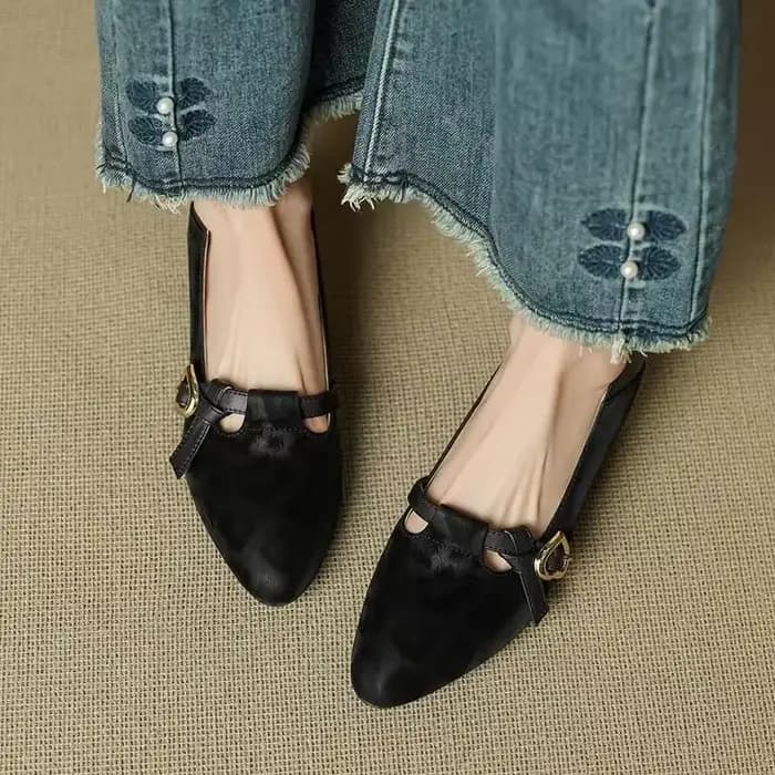 Bout pointu avec talons moyens chaussures pour femmes talon compensé femme pompes Chic et élégant livraison rapide Y2k Point Discount jeune