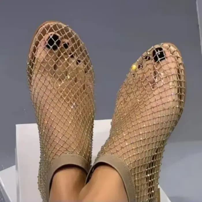 Sandales de Luxe Rondes pour Femme