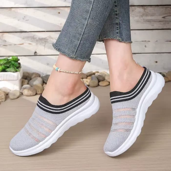 Mules à enfiler sans talon pour femme