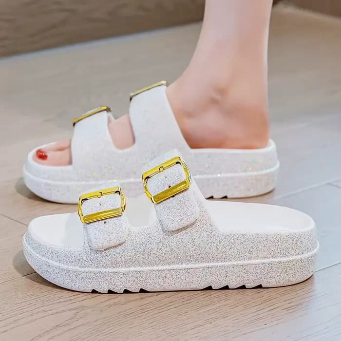 Sandales plates pour femmes Slim Outline