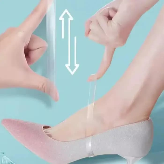 Sangle de maintien transparente et élastique pour talons hauts
