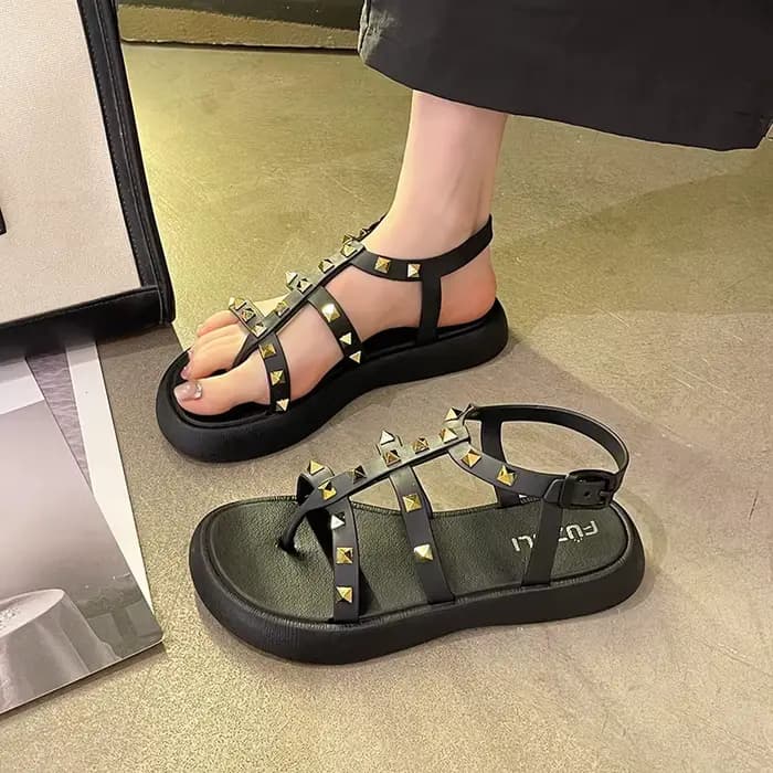 Sandales de style féerique français pour femmes