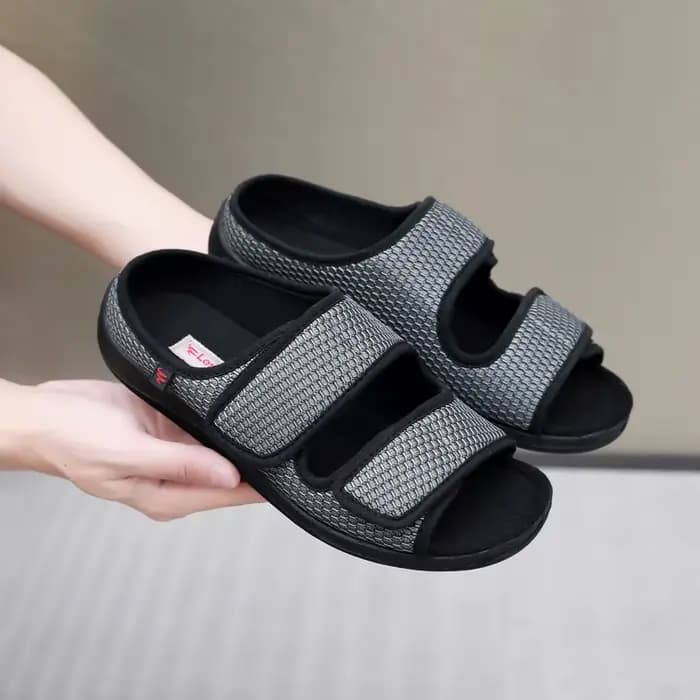 Chaussures confortables et respirantes à enfiler pour pieds larges