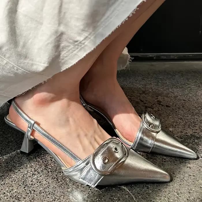 Escarpins à talons hauts pointus pour femmes
