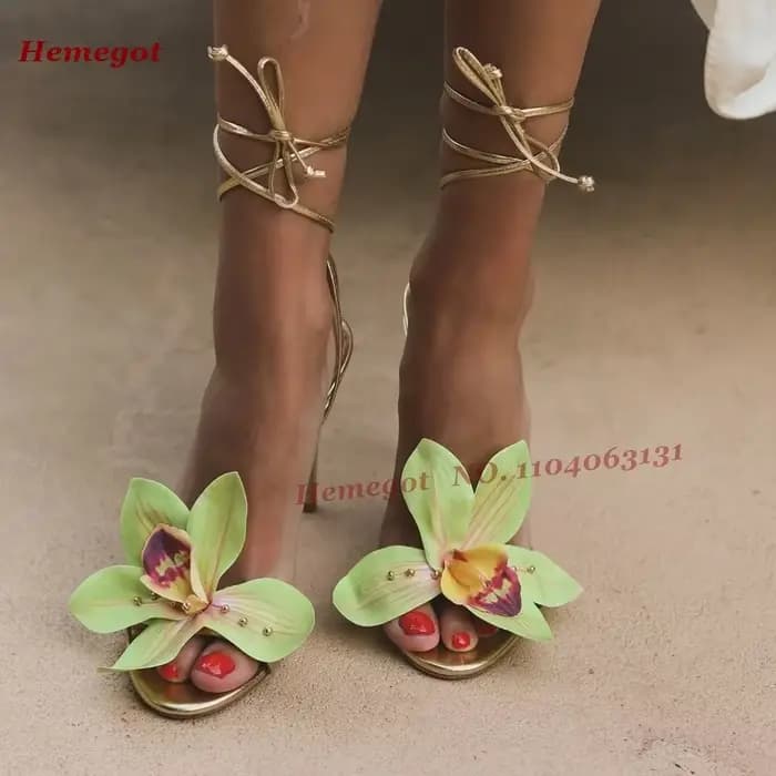 Sandales à talons aiguilles pour femmes