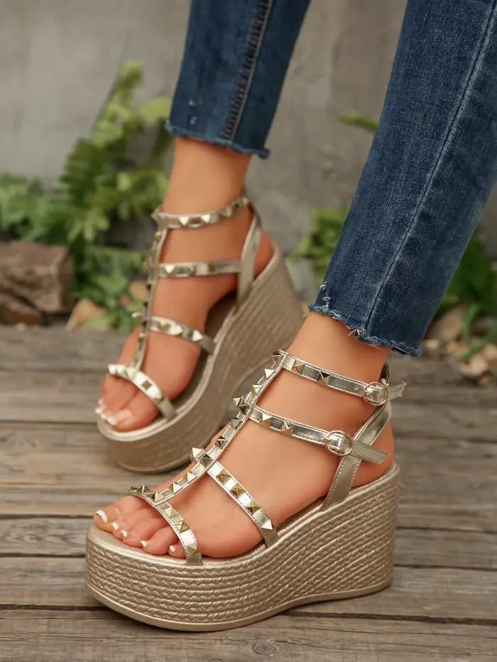 Sandales à talons hauts Rivet pour femmes