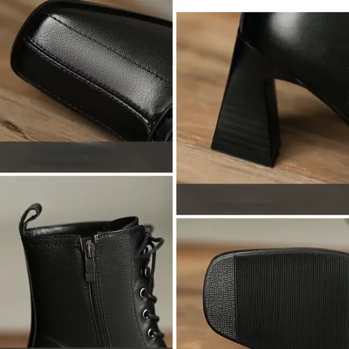 Bottines rétro et à talons pour femmes