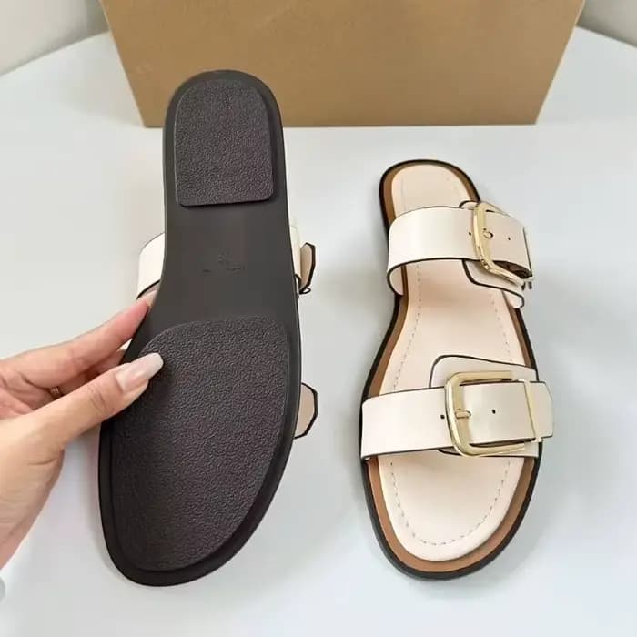 Sandales romaines à bout ouvert pour femmes