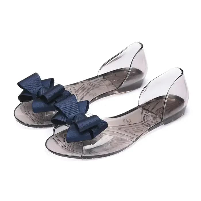 Sandales plates en gelée pour femmes