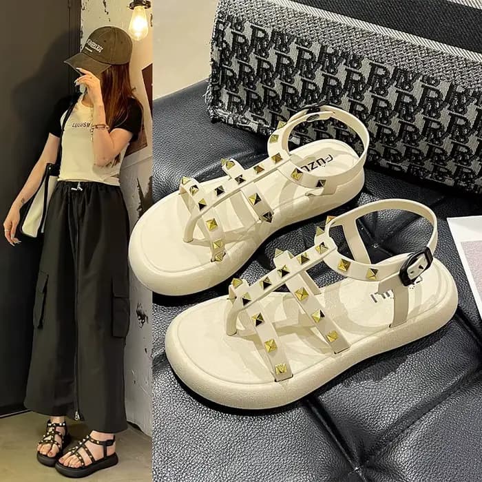 Sandales de style féerique français pour femmes