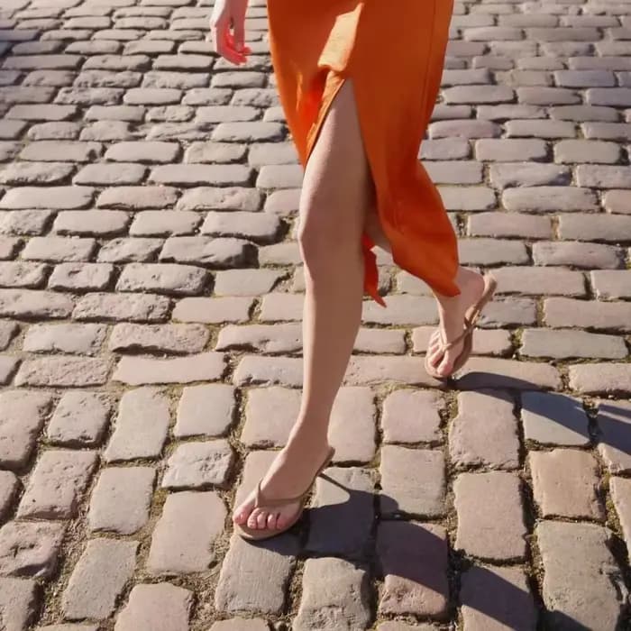 Sandales à talons en daim marron pour femmes tongs d'été