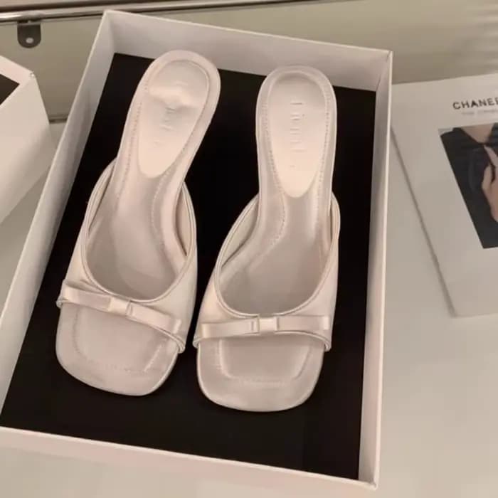 Mules à talons bas et hauts pour femmes