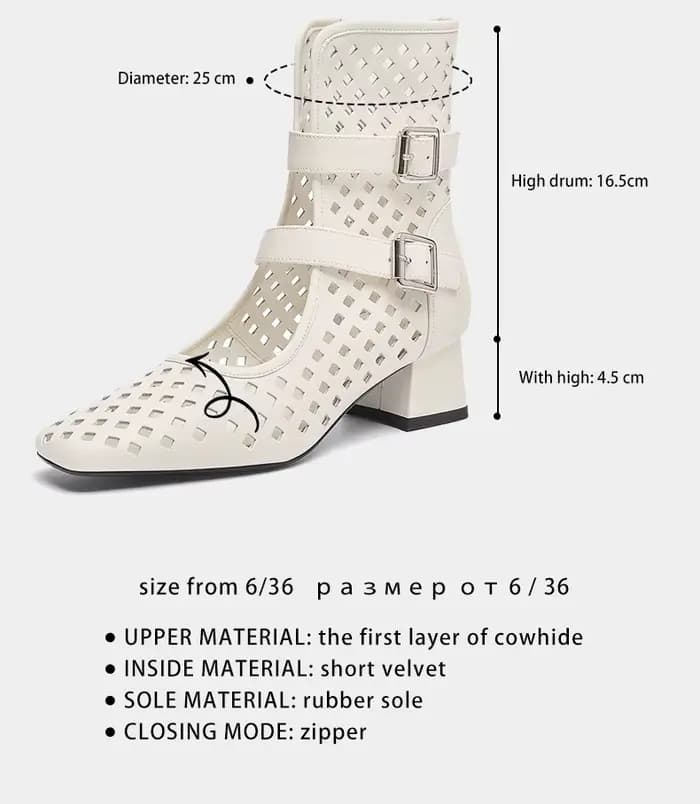 Ods Sexy marque de luxe or gladiateur sandales plate-forme Beige été maille grille bottines