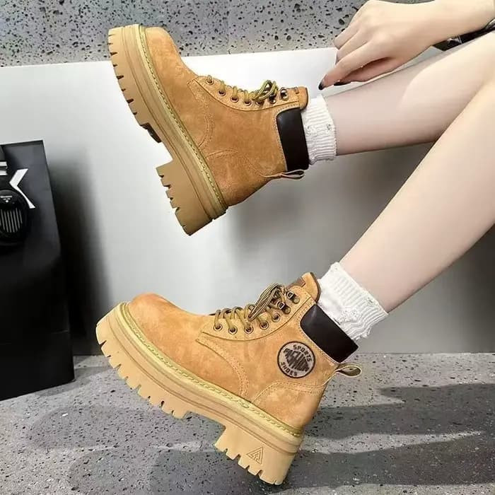 Bottines courtes à talons mi-hauts pour femmes