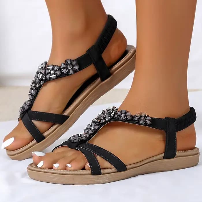 Sandales pour femmes Bling cristal