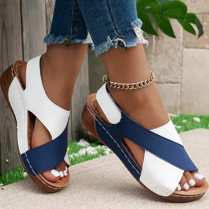 Sandales femme talons souples