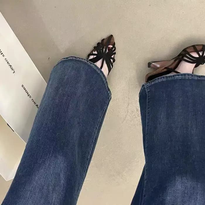 Sandales à lanières en T pour femmes, chaussures de créateur à talons hauts Baotou, pantoufles de luxe antidérapantes pour femmes