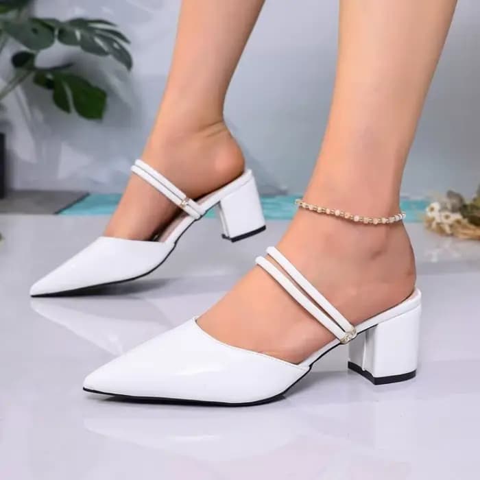 Mules pour femmes à bout pointu