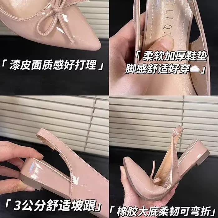 Nouveau Été couverture orteil femmes chaussures plates sandales élégantes Slingbacks Muels