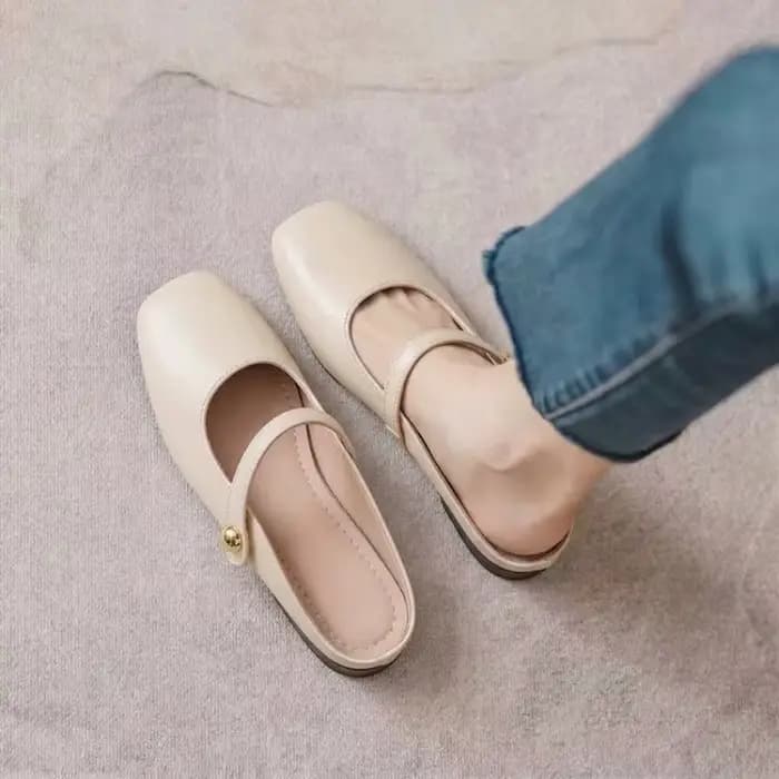 Nouvelle collection été pour femmes : Mules rétro-chics et polyvalentes à bout fermé — Sandales décontractées