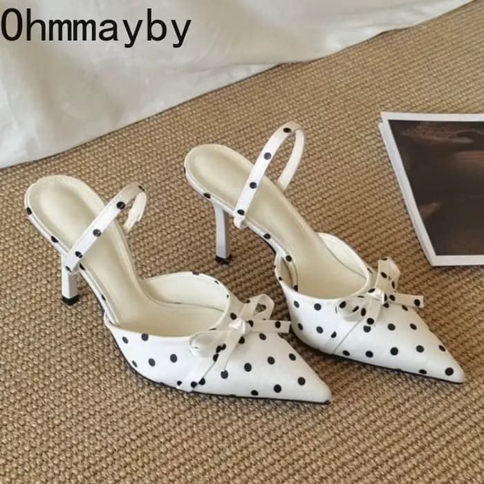 Sandales à talons hauts à bout pointu pour femmes