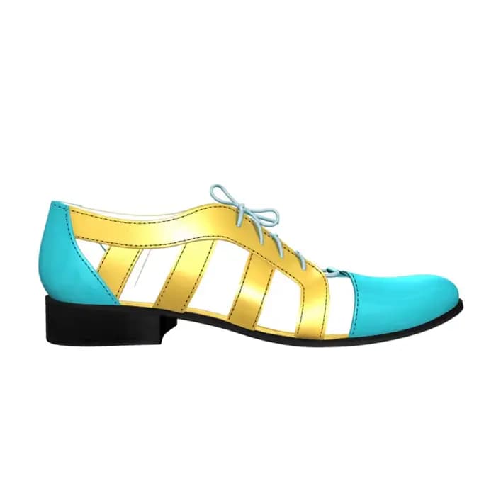 Oxfords-Sandales en cuir véritable pour femmes