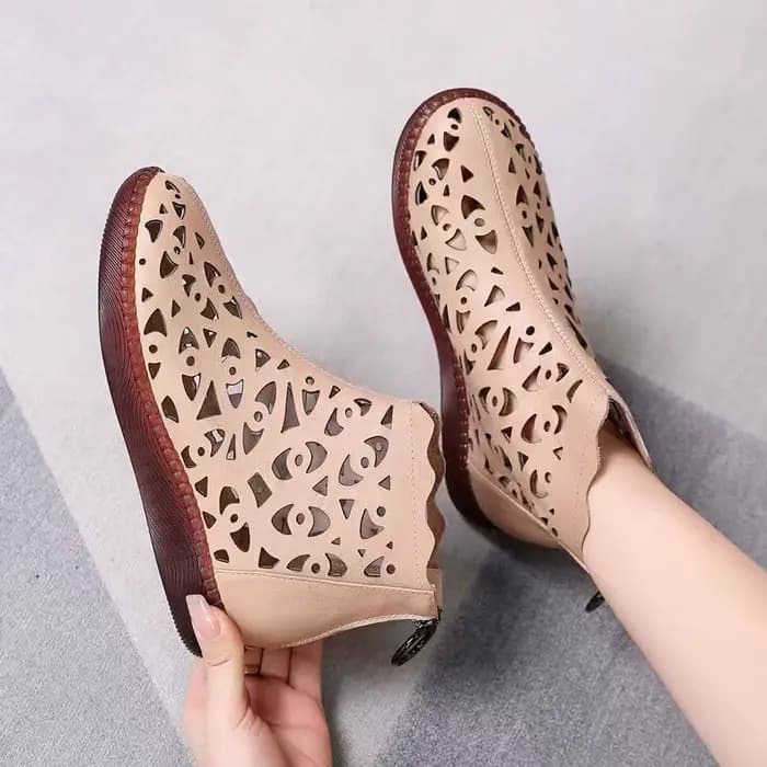 Bottines à fond plat pour femmes