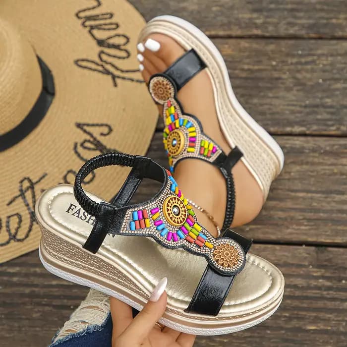 Sandales pour femmes, style bohème