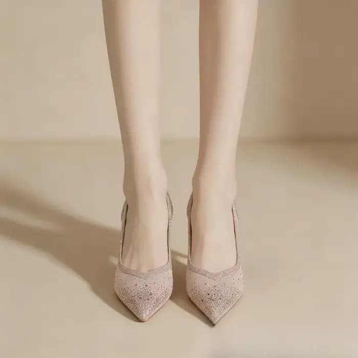 Sandales d'été 2026 à enfiler à talons hauts