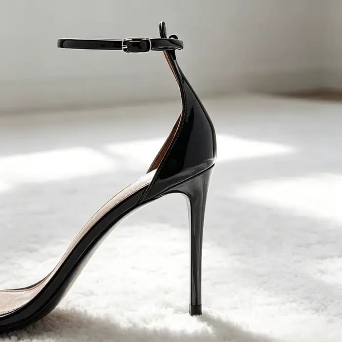 Sandales à talons noirs Sexy pour femmes