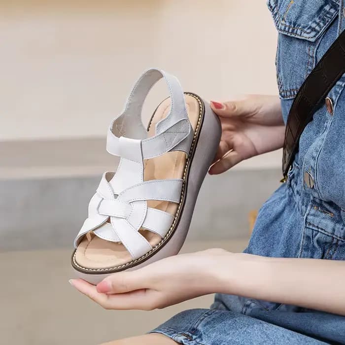 GKTINOO Sandales pour femmes faites à la main