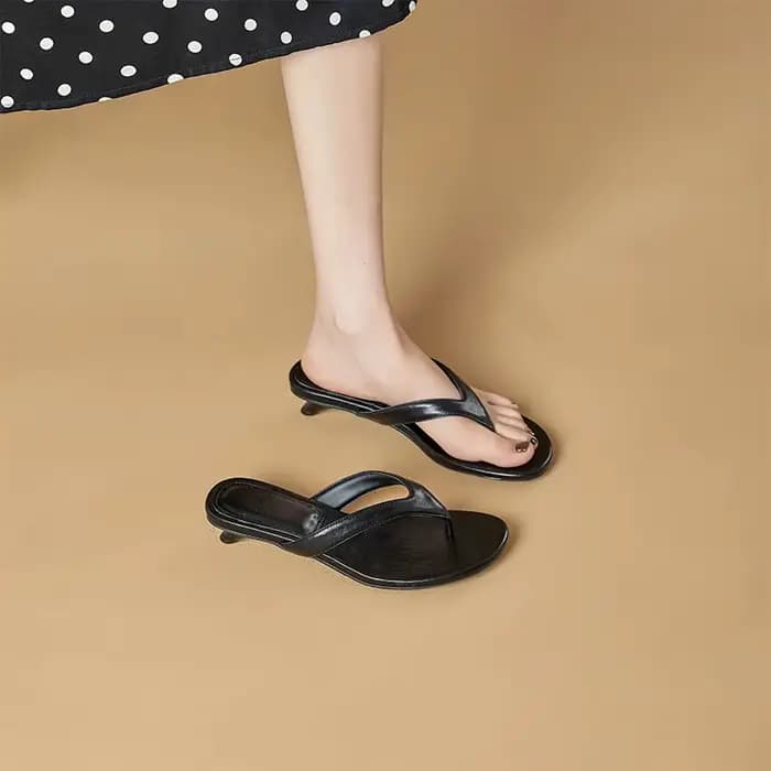 AIYUQI 2026 Nouvelles pantoufles pour femmes à talons hauts