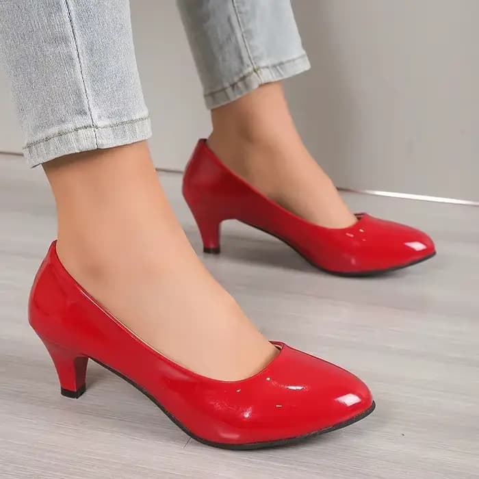 Femmes pompes nu bouche peu profonde