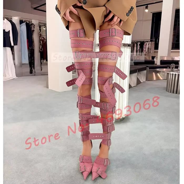 Sandales hautes pour femmes