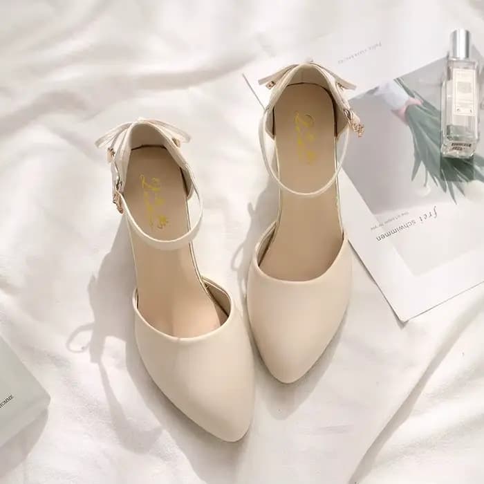 Vente flash ! Chaussures à talons hauts à fines brides style féerique - Nœud papillon avec boucle dorée, confortables et polyvalentes