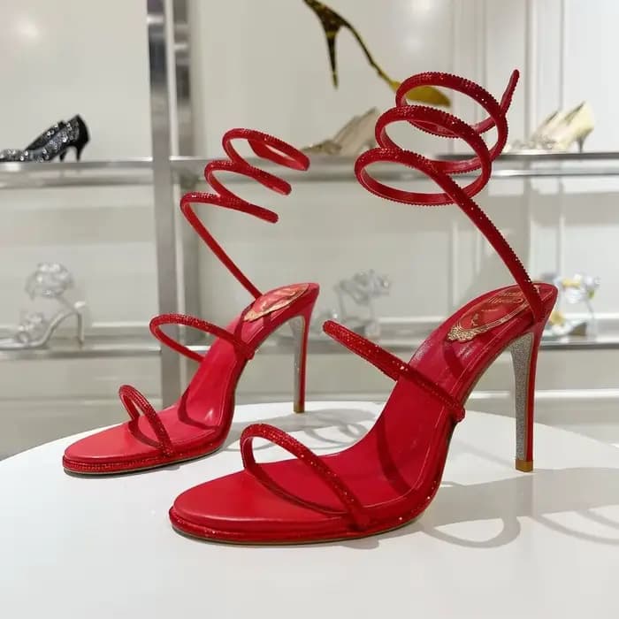 Sandales de gladiateur à talons hauts et fins pour femmes